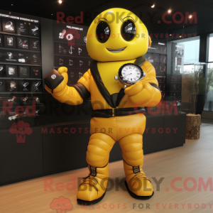 Mascottekarakter van een...
