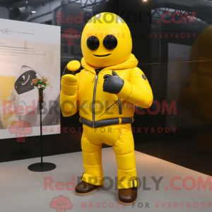 Personnage mascotte d un...