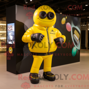 Personnage mascotte d un...