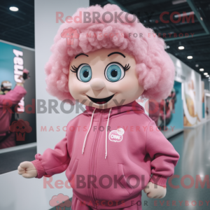 Mascota de una rosa vestida...