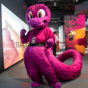 Personnage mascotte d un...