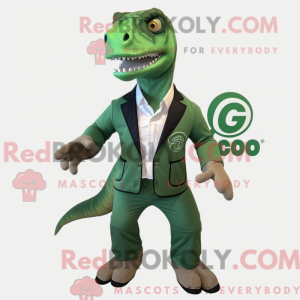 Mascot karakter van een...