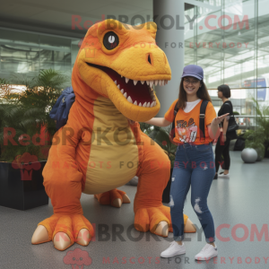 Mascot karakter van een...