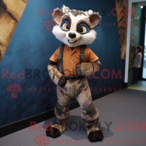Mascot character of a Rust...