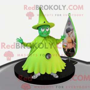 Mascot character of a Lime...