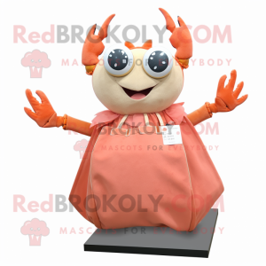 Peach Crab mascotte kostuum...