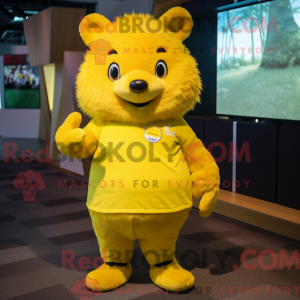 Mascottekarakter van een...