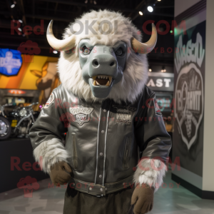 Silver Bison mascotte...