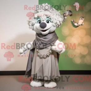 Característica de máscara de uma máscara protetora com couro e skjerf - Pingente de mascote - REBROKO_413391 - RedBrokoly.com