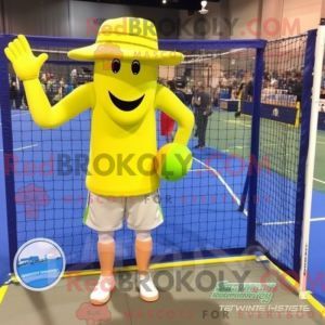 Mascot character of a Lemon...