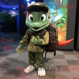 Mascot character of a...