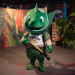 Mascot character of a...