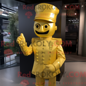 Mascot character of a Gold...