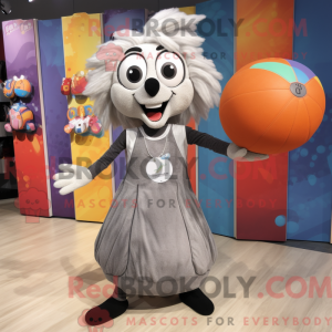 Mascot karakter van een...