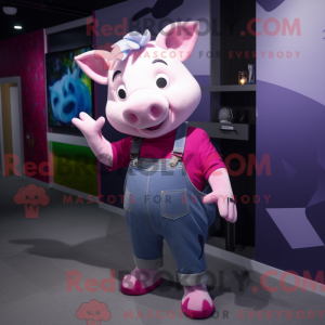 Personnage mascotte d un...