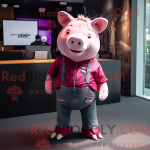 Personnage mascotte d un...