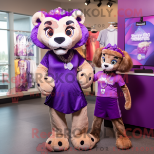 Mascottefiguur van een...