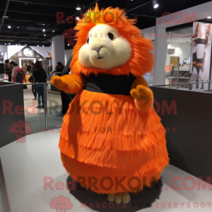 Mascot character of a...