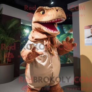 Mascot karakter van een...
