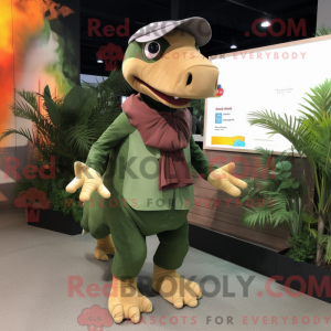 Mascot karakter van een...