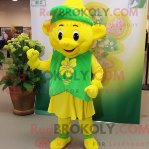 Mascot character of a Lemon...
