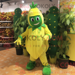 Mascot character of a Lemon...