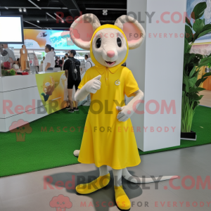 Personnage mascotte d un...