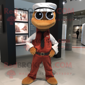 Rust Snake mascotte kostuum...