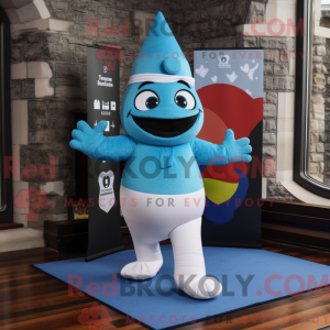 Mascottekarakter van een...