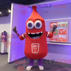 Mascot karakter van een...