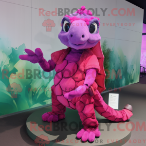 Mascot karakter van een...