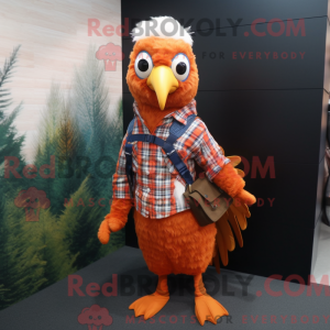 Mascottefiguur van een...