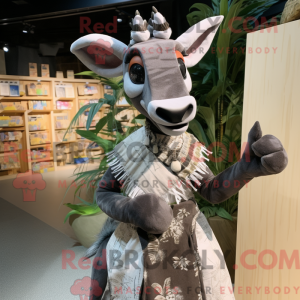 Personnage mascotte d Okapi...