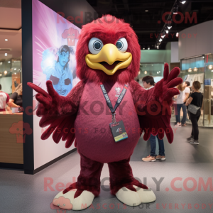 Mascot character of a...