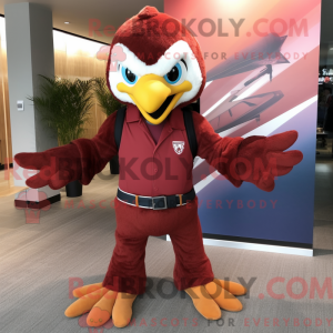 Mascot character of a...