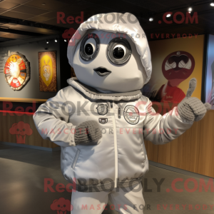 Mascottefiguur van een...