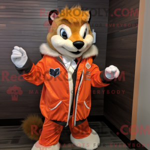 Mascot character of a...