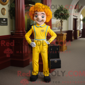 Mascot character of a...