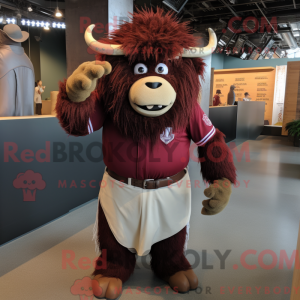 Personnage mascotte d un...