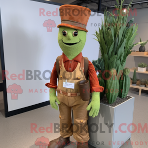 Mascot character of a Rust...