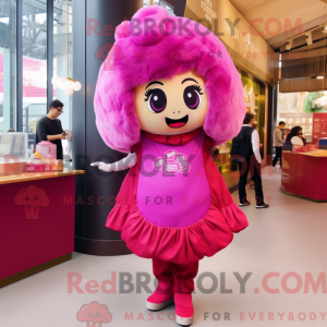 Mascot character of a...