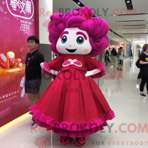 Mascot character of a...