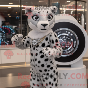 Maskotfigur av en...