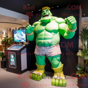 Personnage mascotte d un...