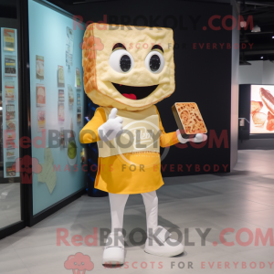 Mascottekarakter van een...