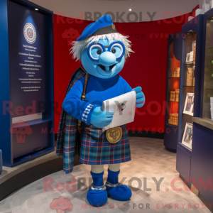 Mascottekarakter van een...