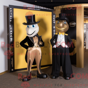Mascot character of a Gold...