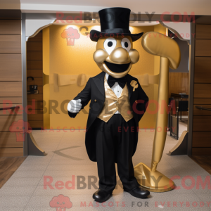 Mascot character of a Gold...
