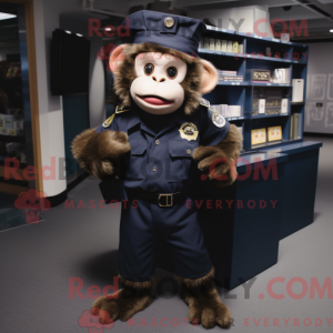 Mascot character of a Navy...
