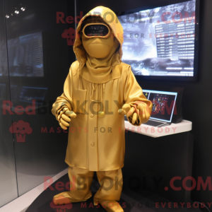 Mascot character of a Gold...